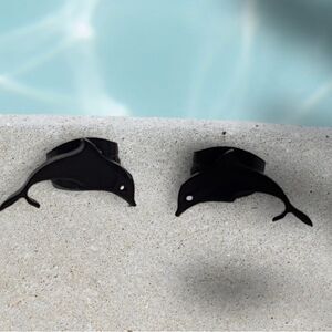 Dolphin Stud Earrings – NWT-Stainless Steel